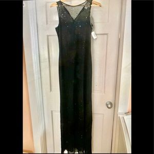💜 ST. JOHN EVENING GOWN MSRP $2295. SZ 6 New With Tags